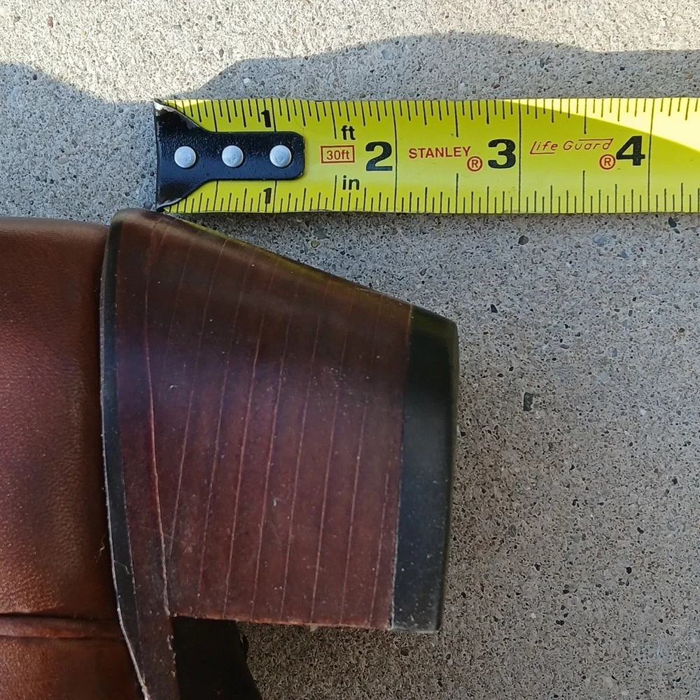 TECOVAS THE DAISY LEATHER Ankle Boots Size 9 - Picture 12 of 14